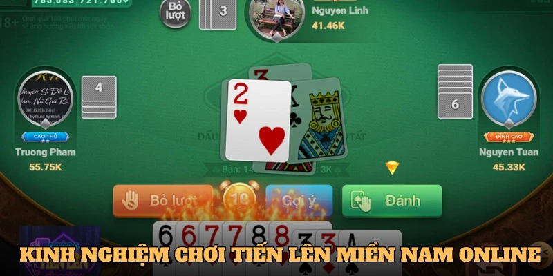 Kinh nghiệm chơi game Tiến lên miền Nam online chắc thắng