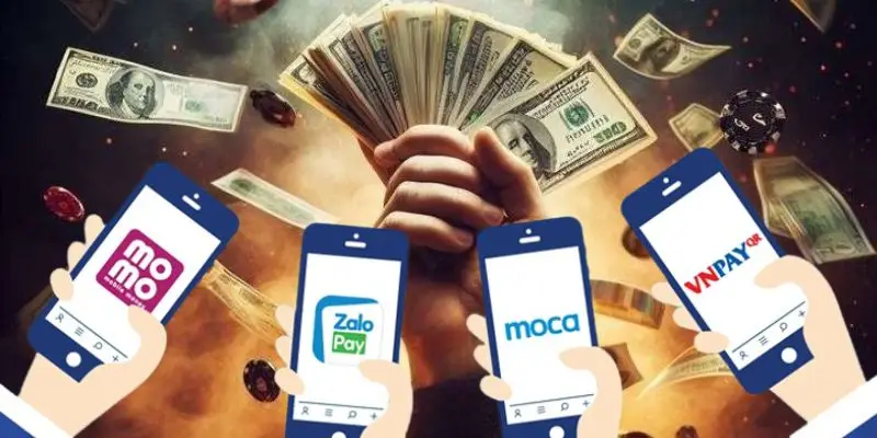 Quy trình nạp tiền OK365 thông qua ví điện tử cực kỳ tiện lợi
